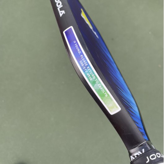 Sticker Bande Bord Pickleball Paddle Bande Nom personnalis