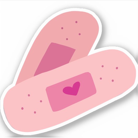 Sticker bande d'amour (Devant)
