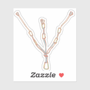 Sticker Bande escalade de la roche de commerce