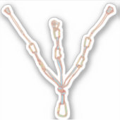 Sticker Bande escalade de la roche de commerce (Devant)