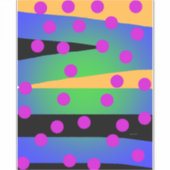 Sticker Bande et points (Devant)