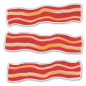 Sticker Bandes Bacon savoureux (Devant)