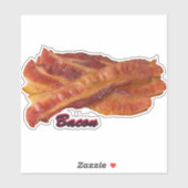Sticker Bandes de Bacon (Feuille)