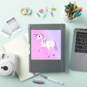 Sticker Bandes Et Unicorne (Couverture iPad)