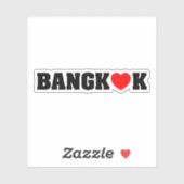 STICKER BANGKOK LOVE (Feuille)