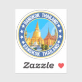 Sticker Bangkok Thaïlande (Feuille)