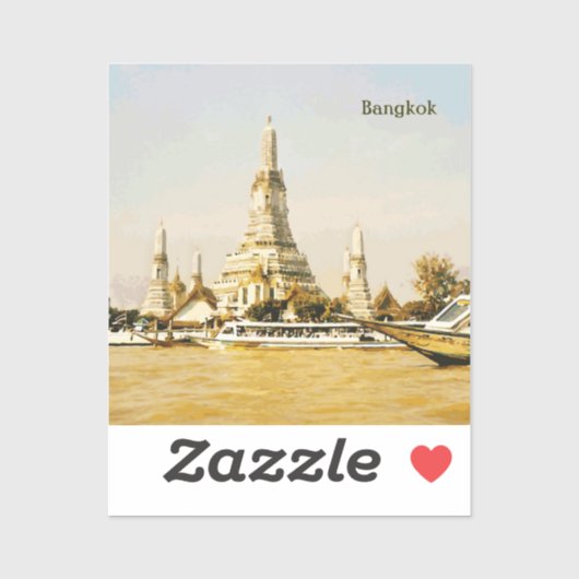 Sticker Bangkok, Thaïlande (Feuille)