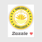 Sticker Bangladesh (Feuille)