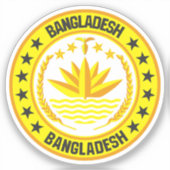 Sticker Bangladesh (Recto)