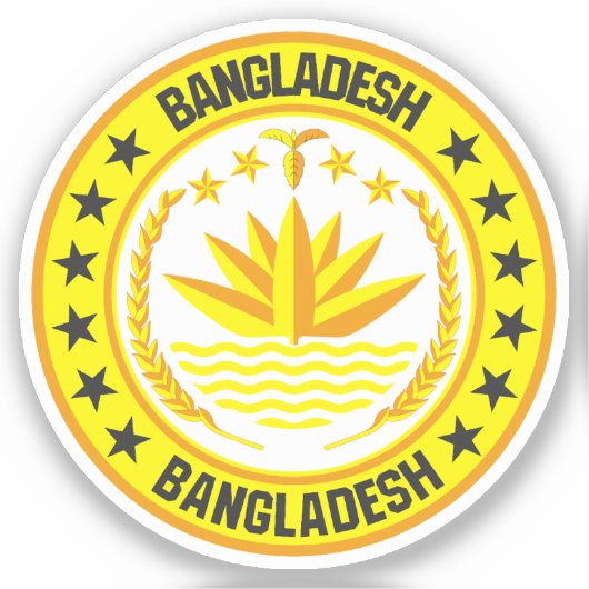 Sticker Bangladesh (Recto)