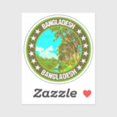 Sticker Bangladesh (Feuille)