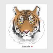 Sticker Bangle Tiger (Feuille)