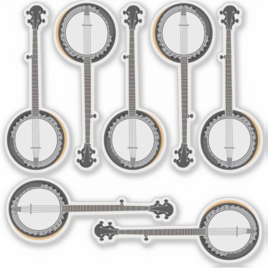 Sticker Banjo Banjo Banjo (Devant)