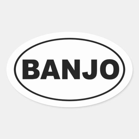 Sticker Banjo Bumper (Devant)