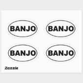 Sticker Banjo Bumper (Feuille)
