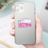 Sticker Bannières de fleurs de cerisier (Téléphone)