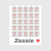 Sticker Banque 30 Cute Piggy (Feuille)