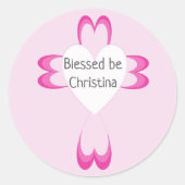 Sticker Baptême Béni (Devant)