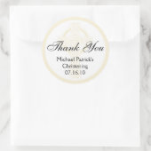 Sticker baptisant, douche ou première communion (Sac)