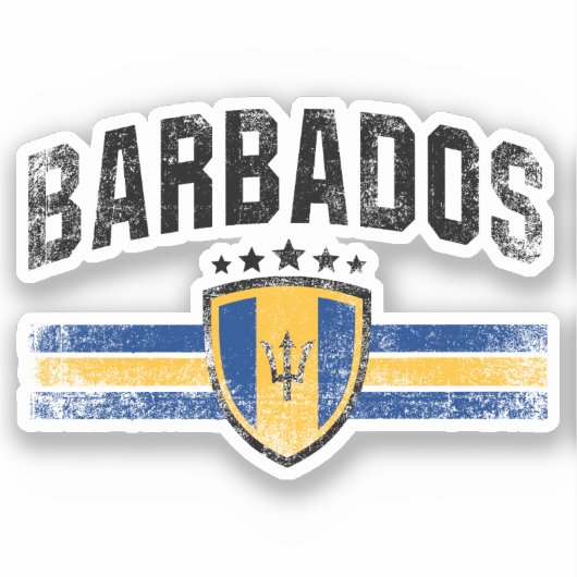 Sticker Barbade (Recto)