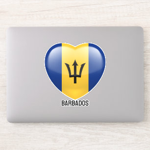 Sticker Barbados Love