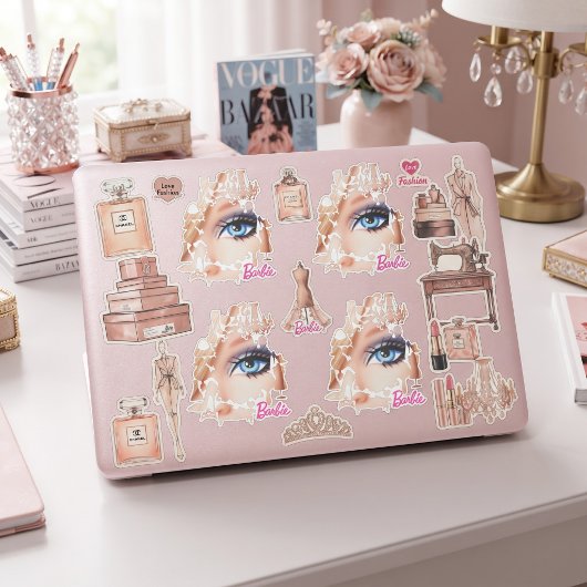 Sticker Barbie