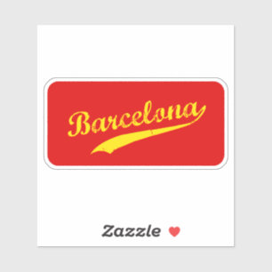 Sticker Barcelone