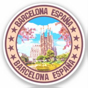 Sticker Barcelone