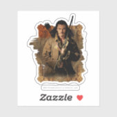 Sticker BARD THE BOWMAN™ Graphisme encadré (Feuille)
