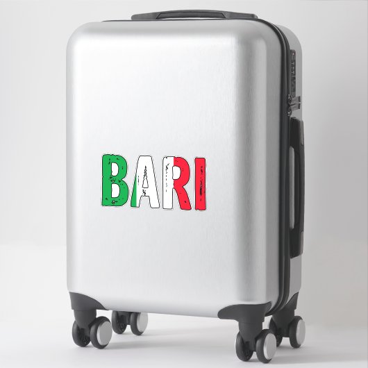 Sticker Bari Italie (Sur valise)