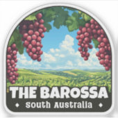 Sticker Barossa, Australie du Sud (Devant)