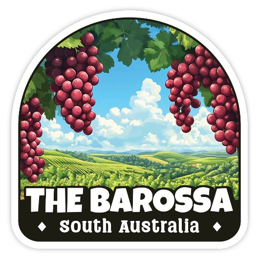 Sticker Barossa, Australie du Sud