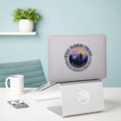 Sticker Barr Trail (rd2) (Ordinateur portable sur le bureau)