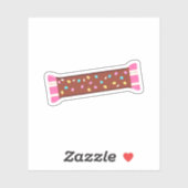 Sticker Barre de chocolat (Feuille)