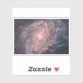 Sticker Barred Spiral Galaxy Messier 83. (Feuille)