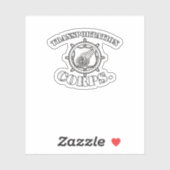 Sticker Base de transport militaire (Feuille)