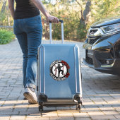 Sticker Baseball Papa Monstre Vintage Catcher Conception d (Valise Insitu)