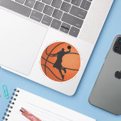 Sticker Basket (Ordinateur portable avec iPhone)