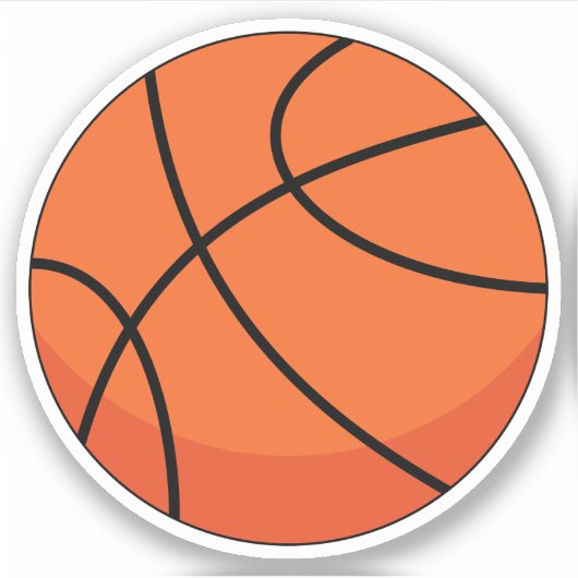 Sticker Basket-ball (Devant)