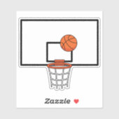Sticker Basket-ball (Feuille)