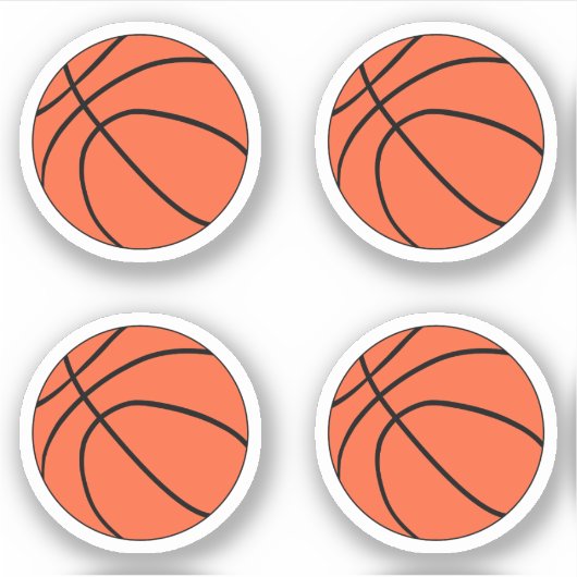Sticker Basket-ball pack (Devant)