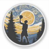 Sticker Basket divine de Van Gogh (Devant)