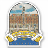 Sticker Basse-Autriche Neukirchen Autriche (Devant)