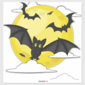 Sticker Bat Halloween (Feuille)