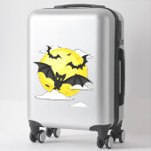Sticker Bat Halloween (Sur valise)
