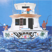 Sticker Bateau Bubba (Devant)