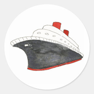Sticker bateau de croisière