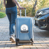 Sticker Bateau moderne Nautique Personnalisé (Valise Insitu)