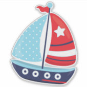 Sticker Bateau, Voile, Voile, Voile, Bateau, Bateau, Batea (Devant)