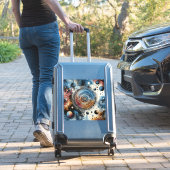 Sticker Batik futuriste Art cosmique - Design spatial (Valise Insitu)